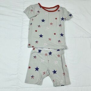 Kyte BABY Red and Blue Star Pajama Set
